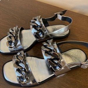 Tory Burch - Silver sandals